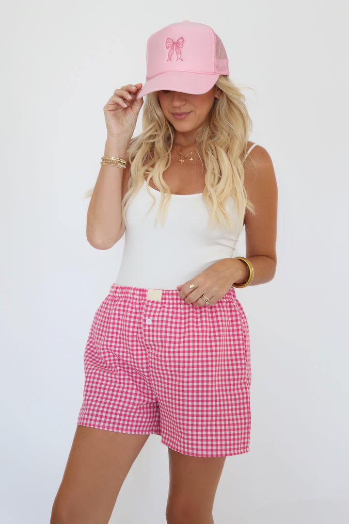 Gingham Shorts (3 Colors)