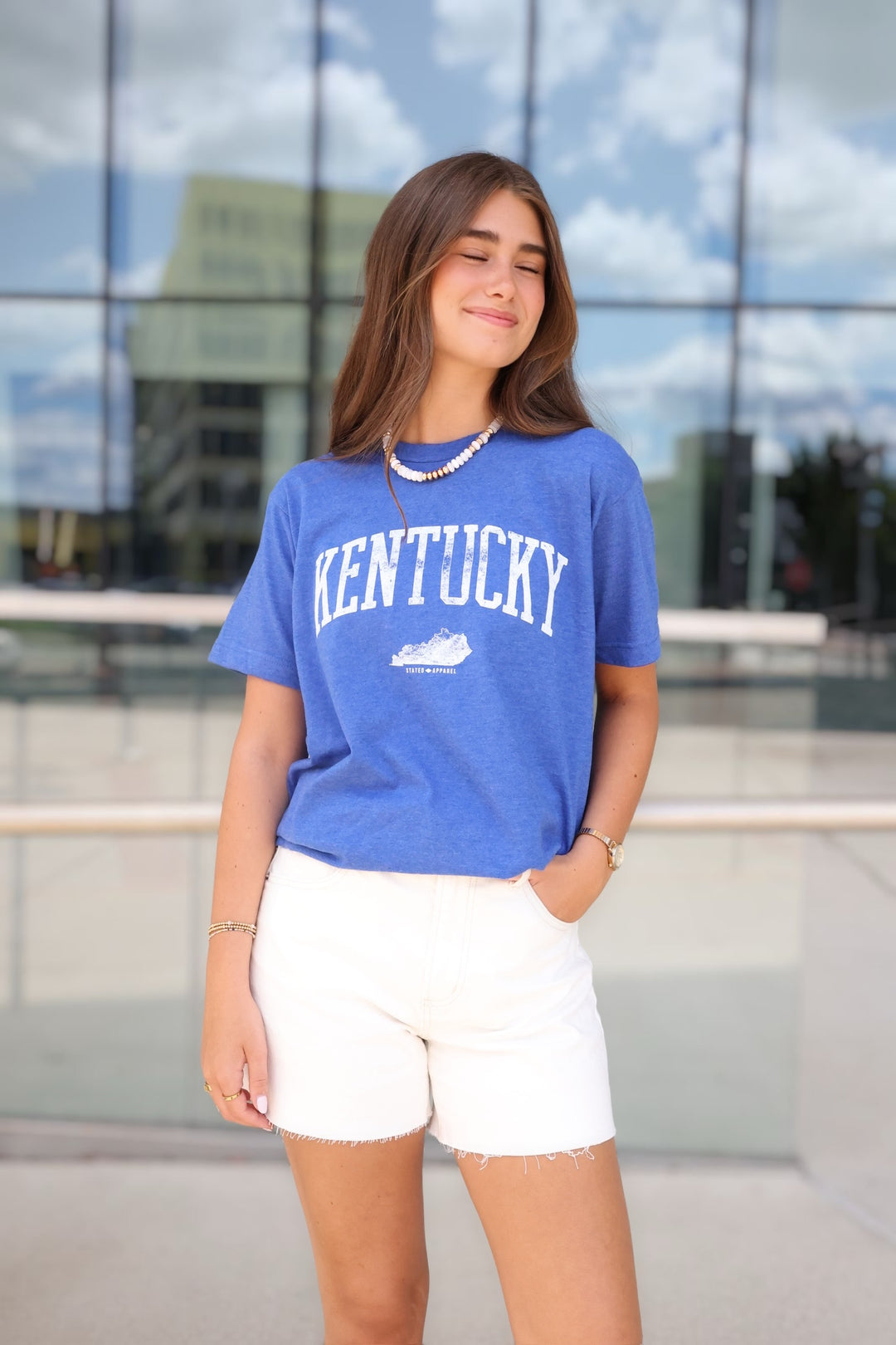 State Love Tee- Blue