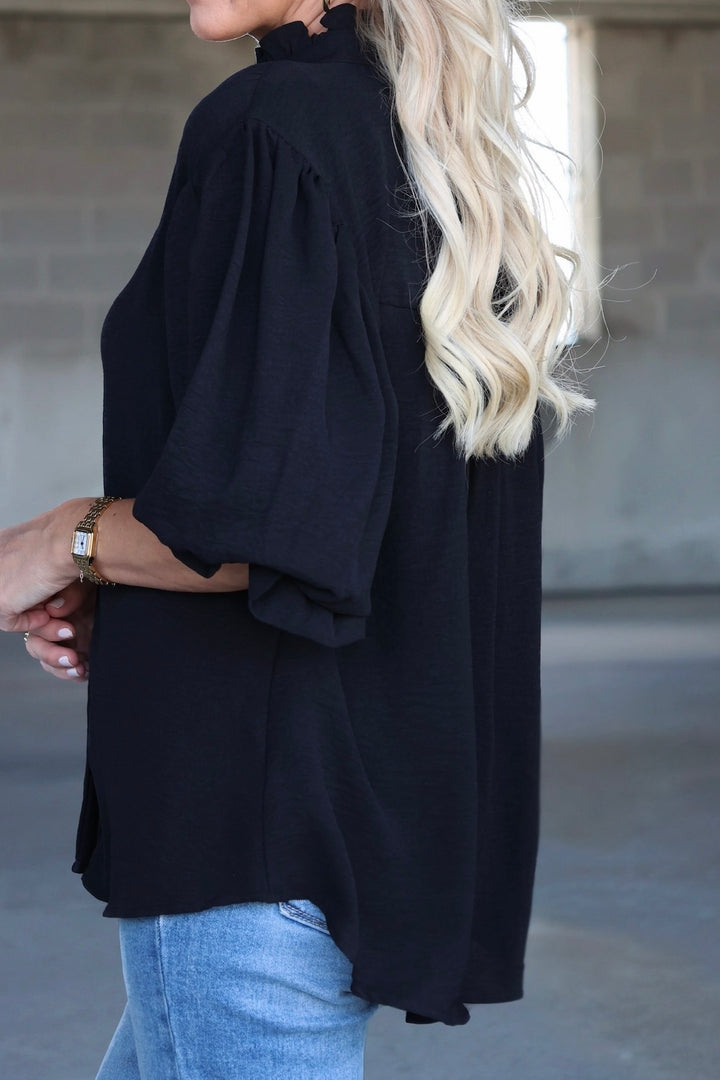 Lovely Blouse- Black