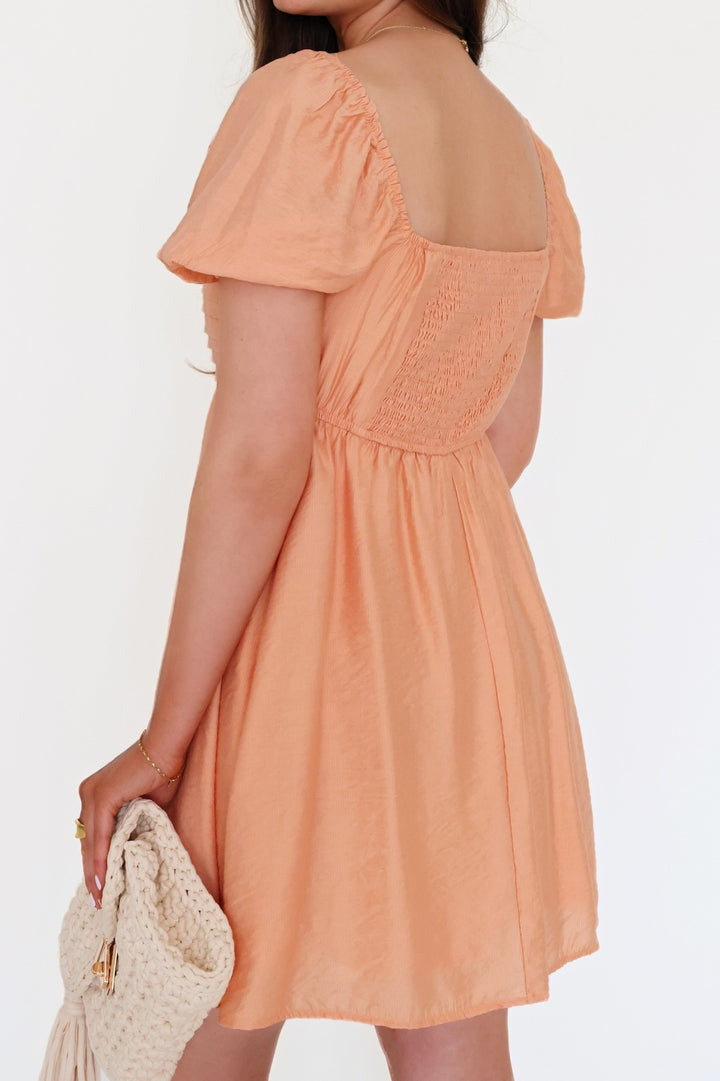 Avery Puff Sleeve Mini Dress