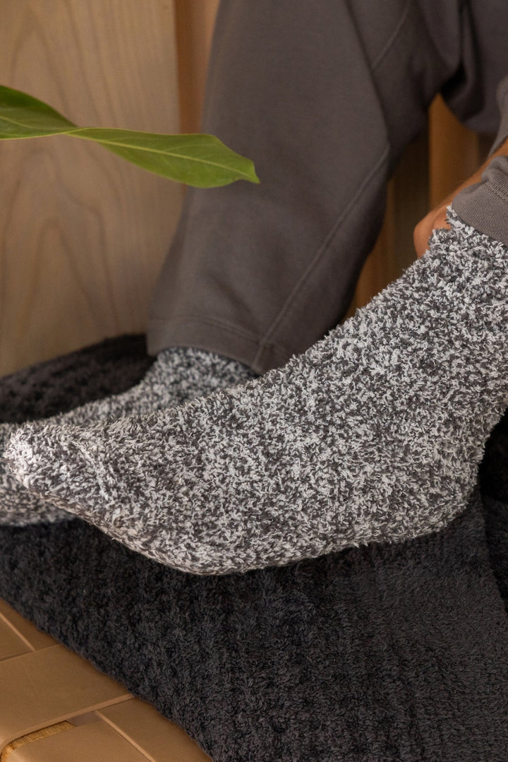 Barefoot Dreams Cozychic Heathered Socks