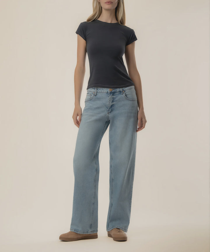 Selena Baggy Straight Jean