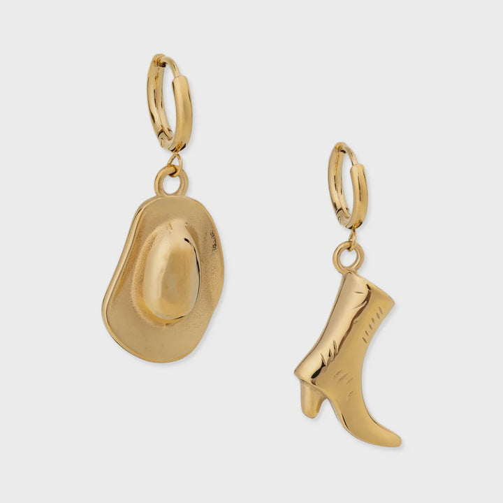 Giddy Up Earrings- Water Resistant