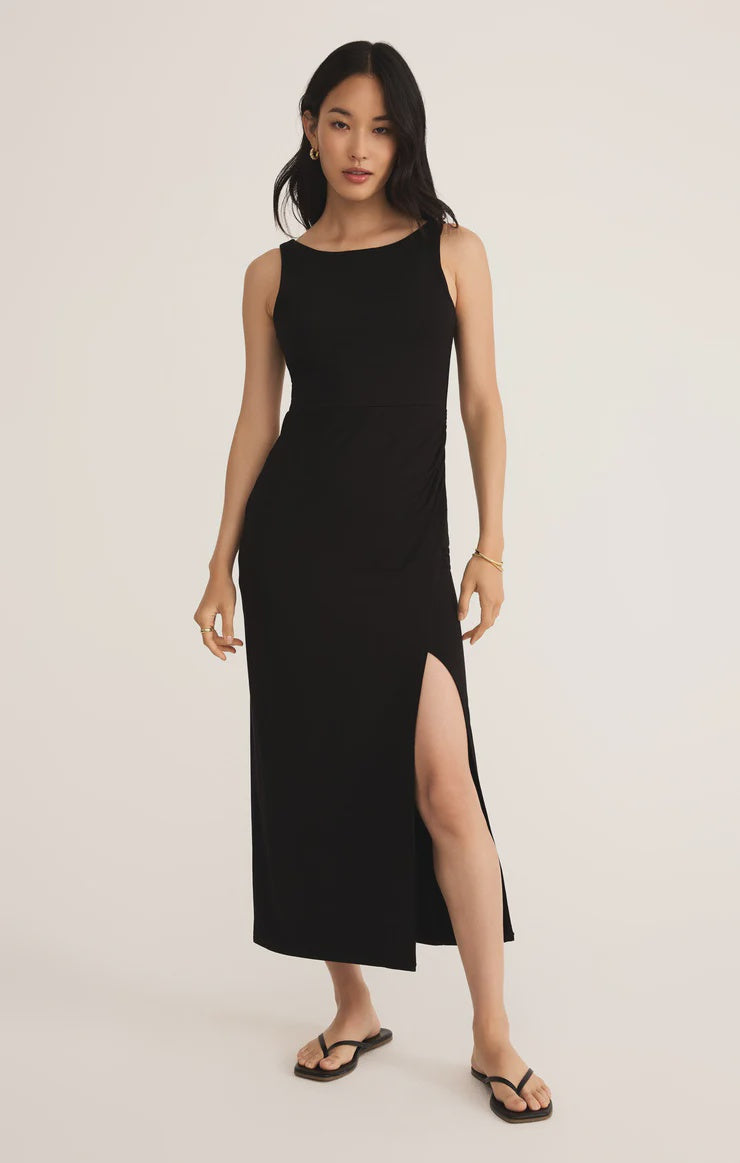 Valencia Midi Dress - Black