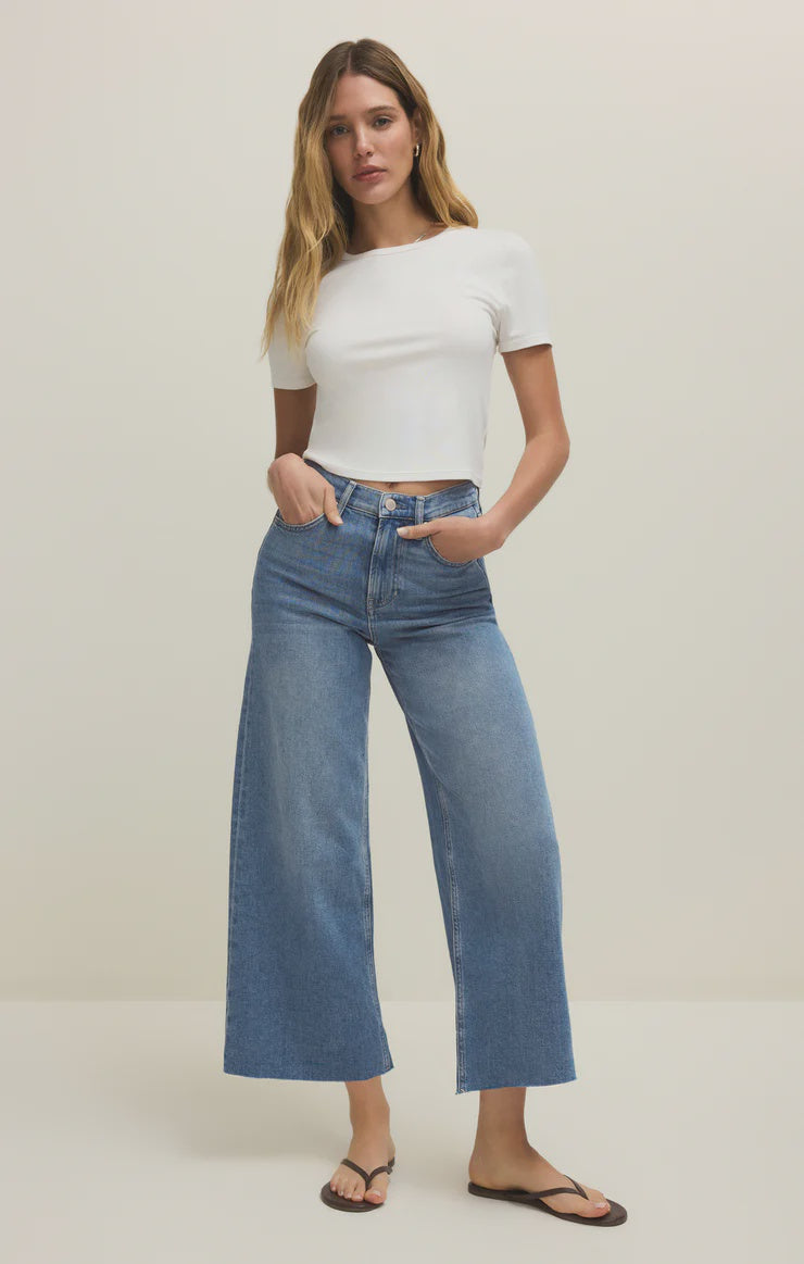 Nova High Rise Crop Jeans