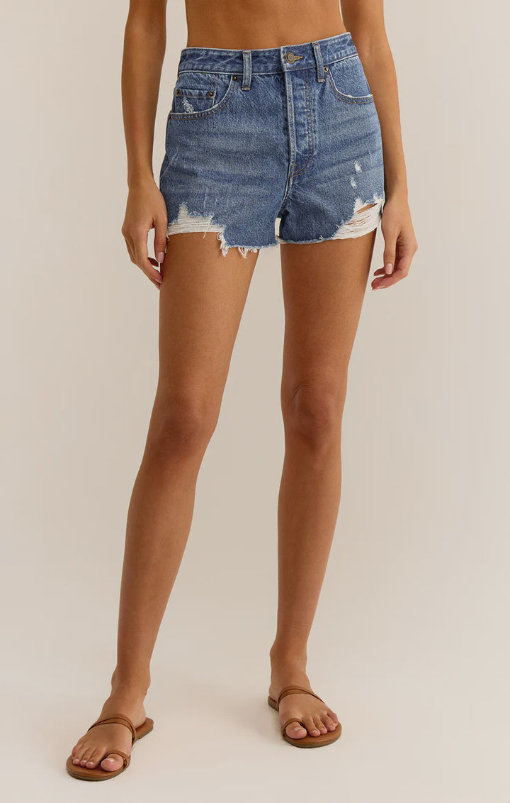 Classic Hi-Rise Denim Short - Vintage Indigo