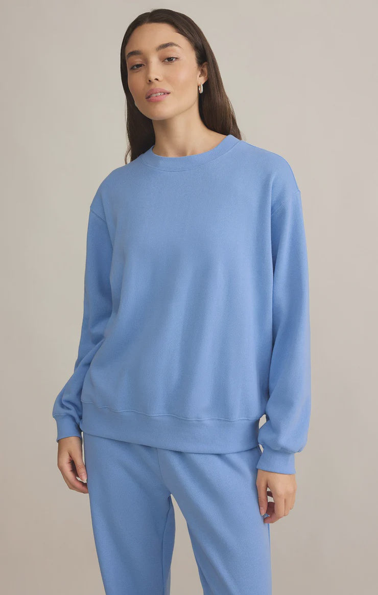 Boyfriend Sweatshirt - Blue River