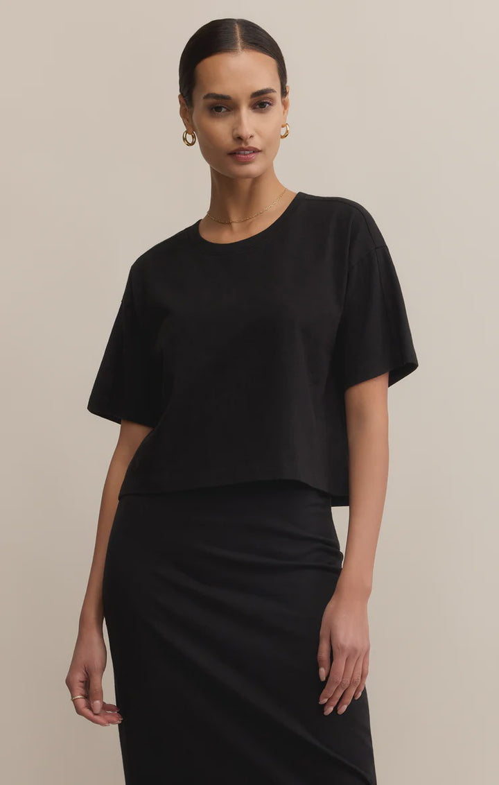 On the Go Tee- True Black