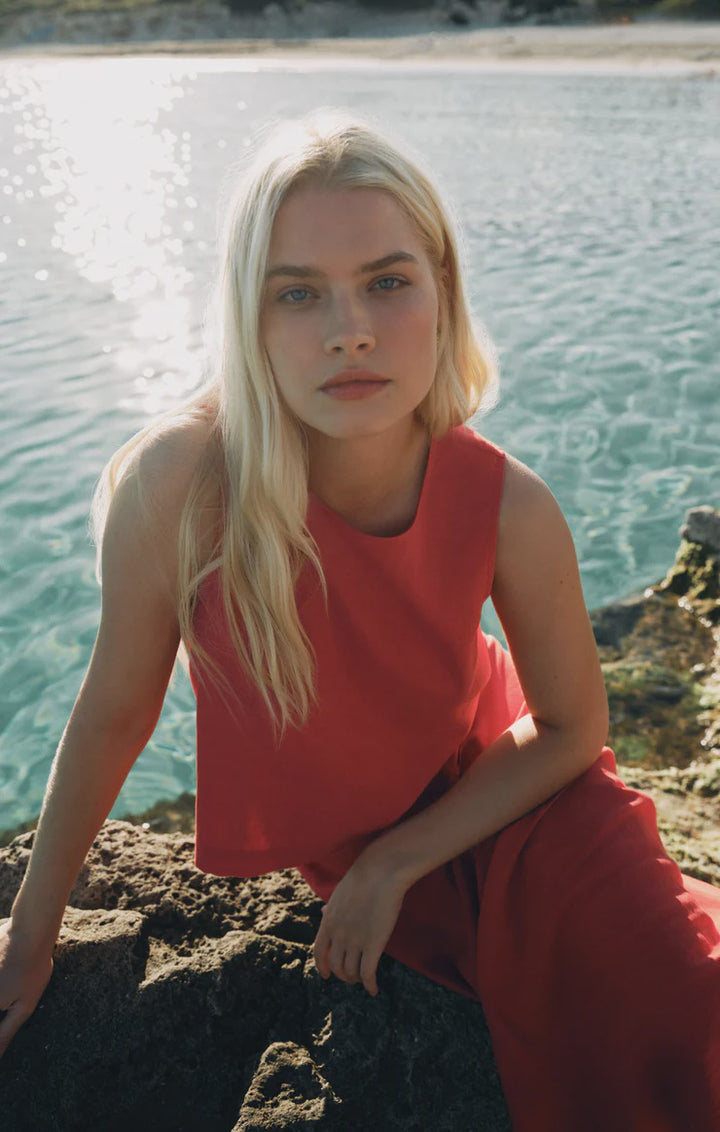 Sloane Linen Top