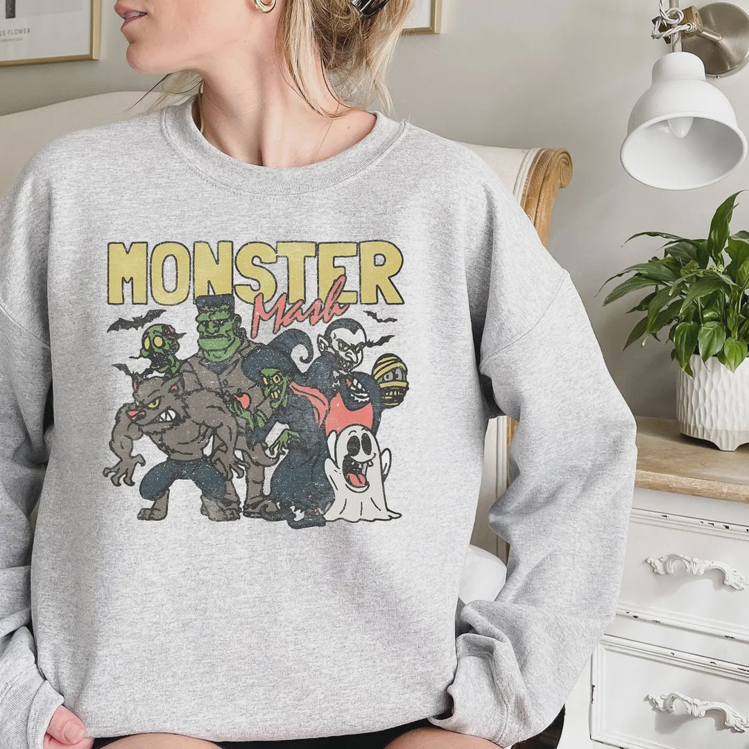 Monster Mash Retro Sweatshirt