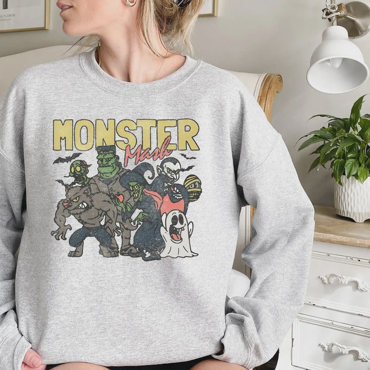 Monster Mash Retro Sweatshirt