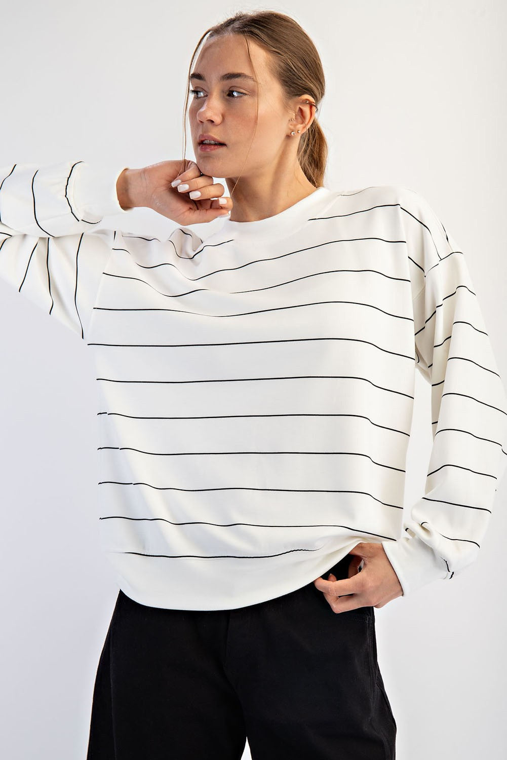 Scuba Stripe Top