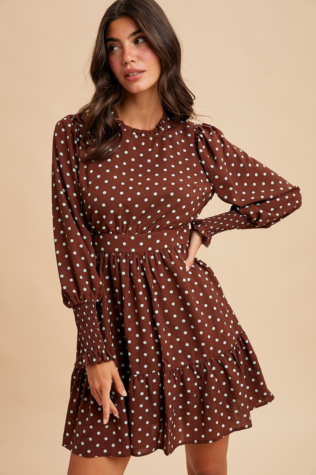 Penthouse Polka Dress
