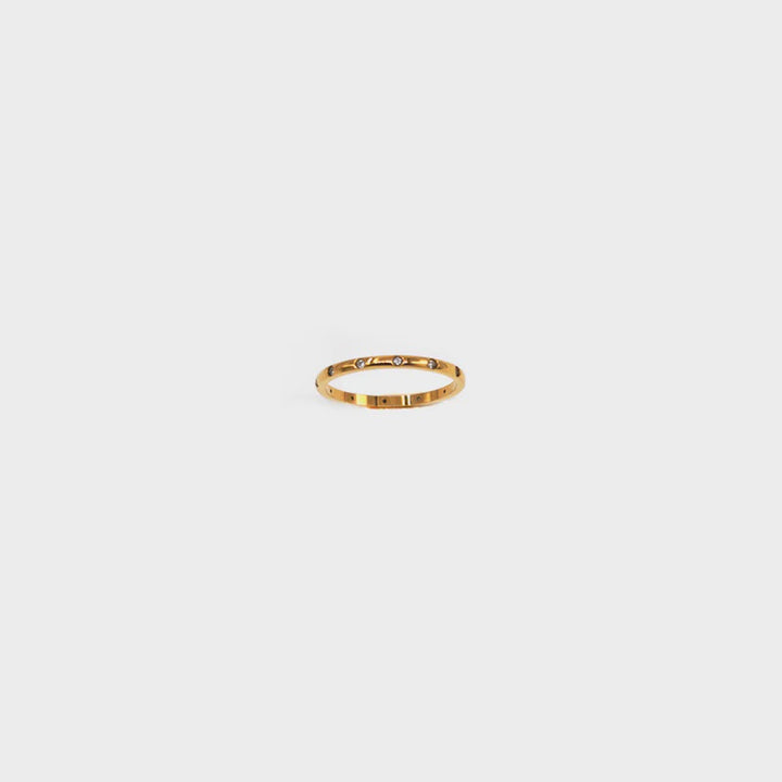 Emaline Ring- Gold Plated
