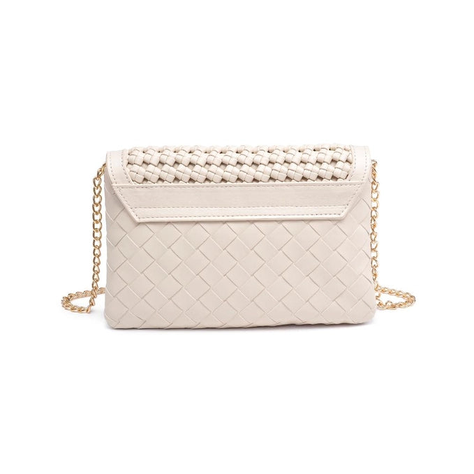 Emma Woven Crossbody - Oatmilk