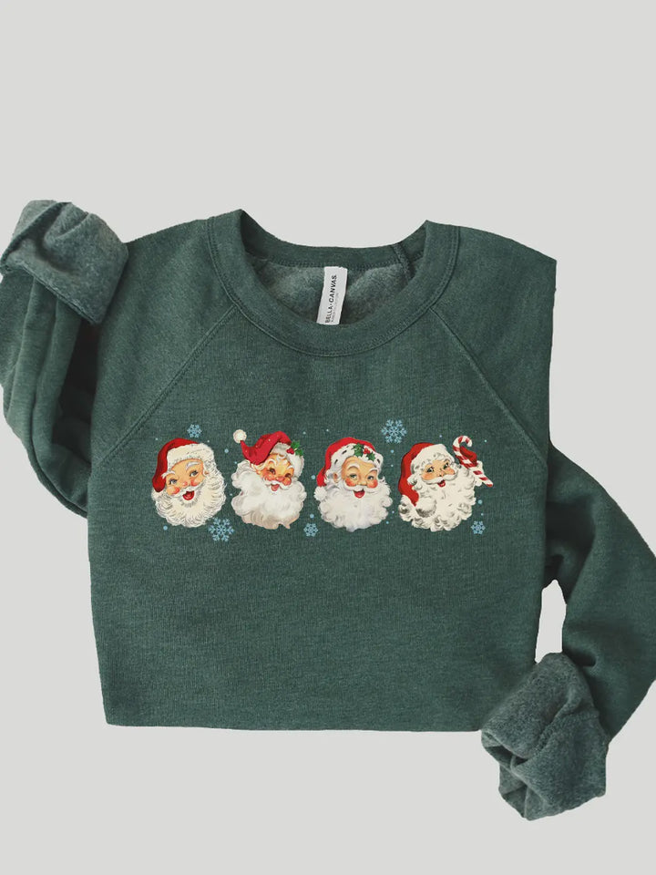 Jolly Vintage Santa Sweatshirt