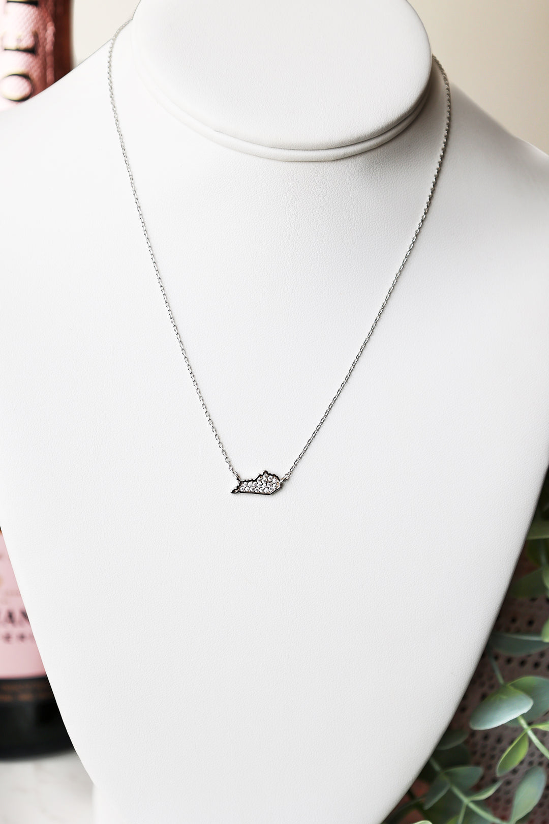 State Love Charm Necklace