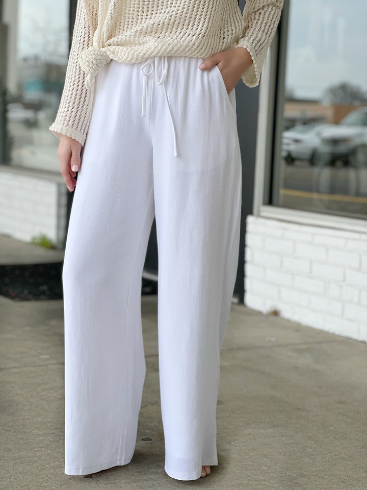 Sugarloaf Pants - White