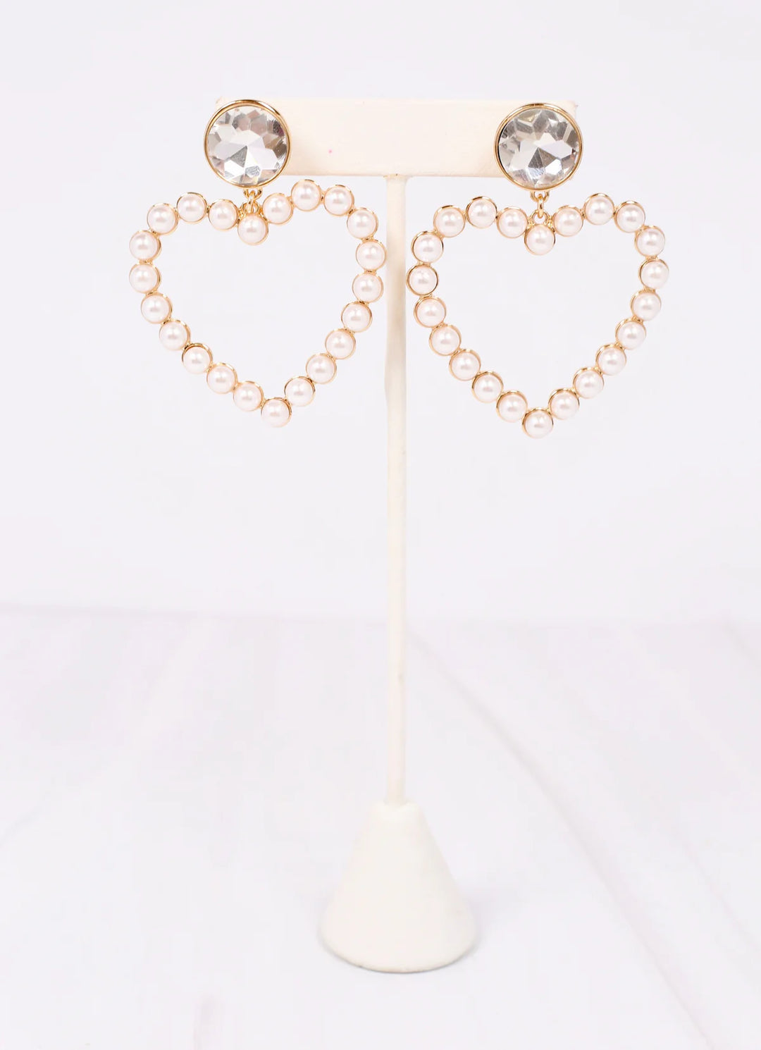 Smitten Heart Drop Earring