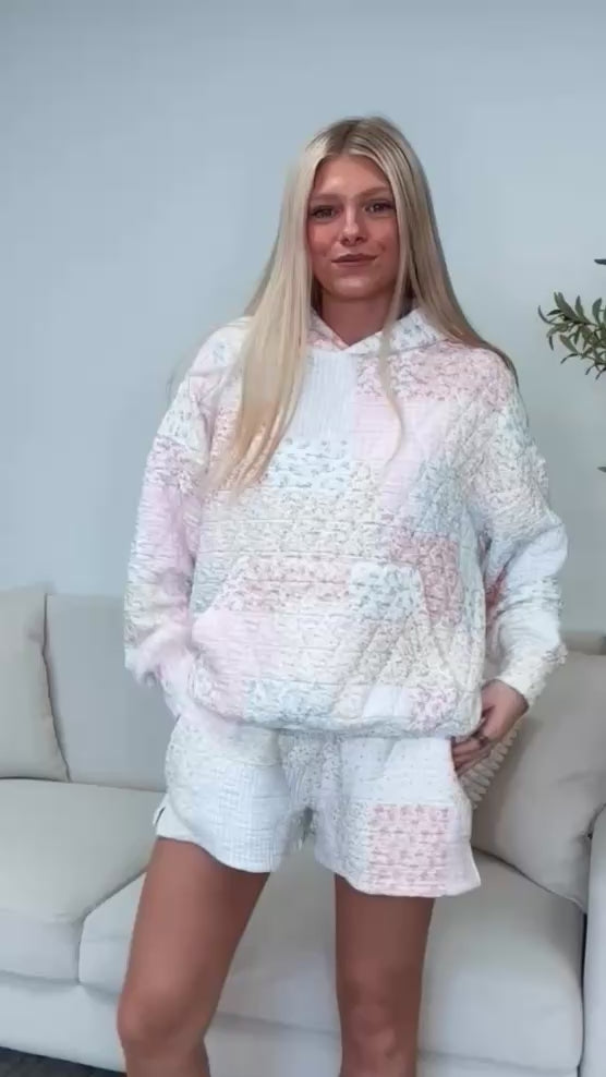 Quilted Pastel Shorts