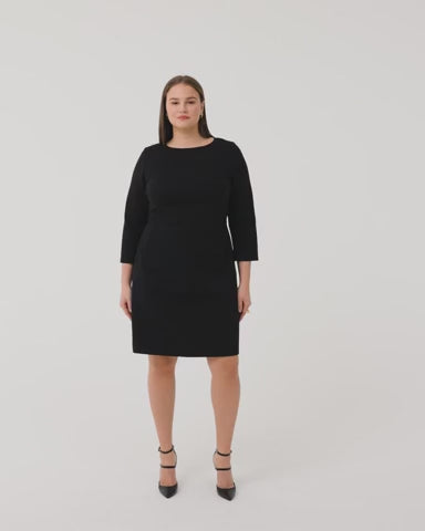 SPANX The Perfect A-line 3/4 Sleeve Dress