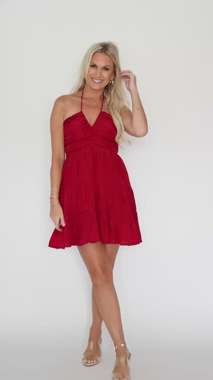 Crimson Clover Dress