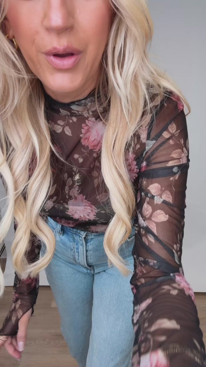 Brooklyn Animal Top- Ivory