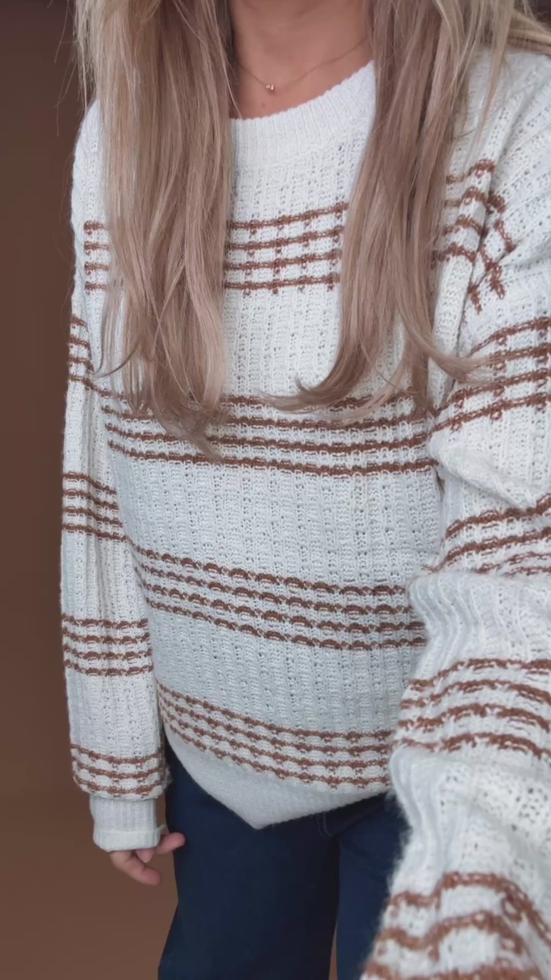 South Stripe Sweater