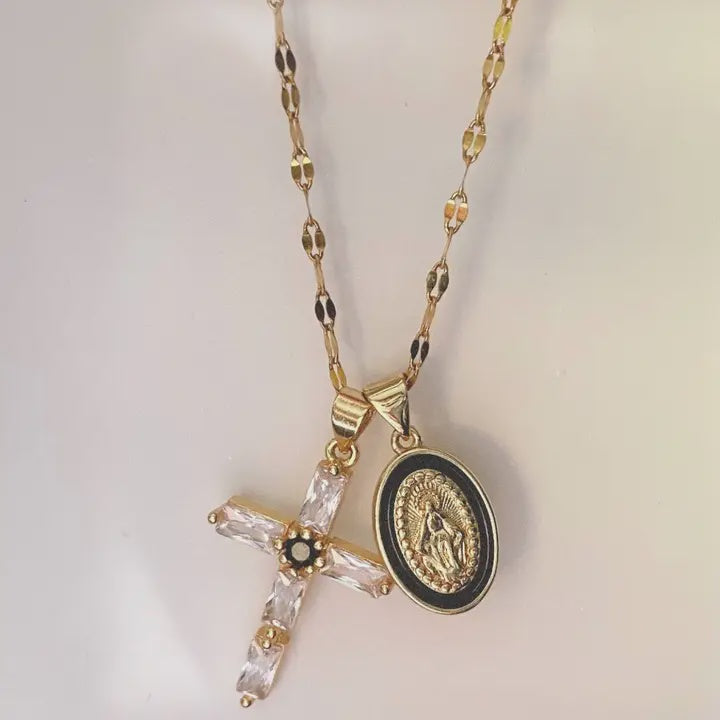 Good Friday Double Charm Pendant