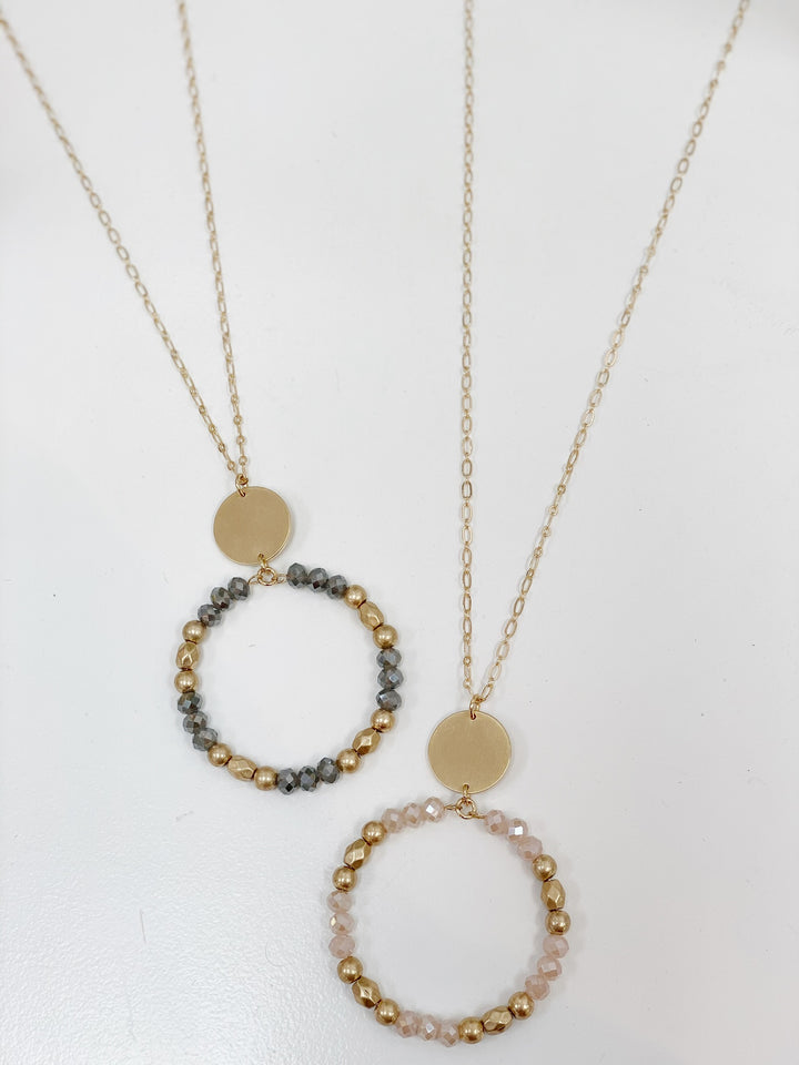 Bead Circle Necklace
