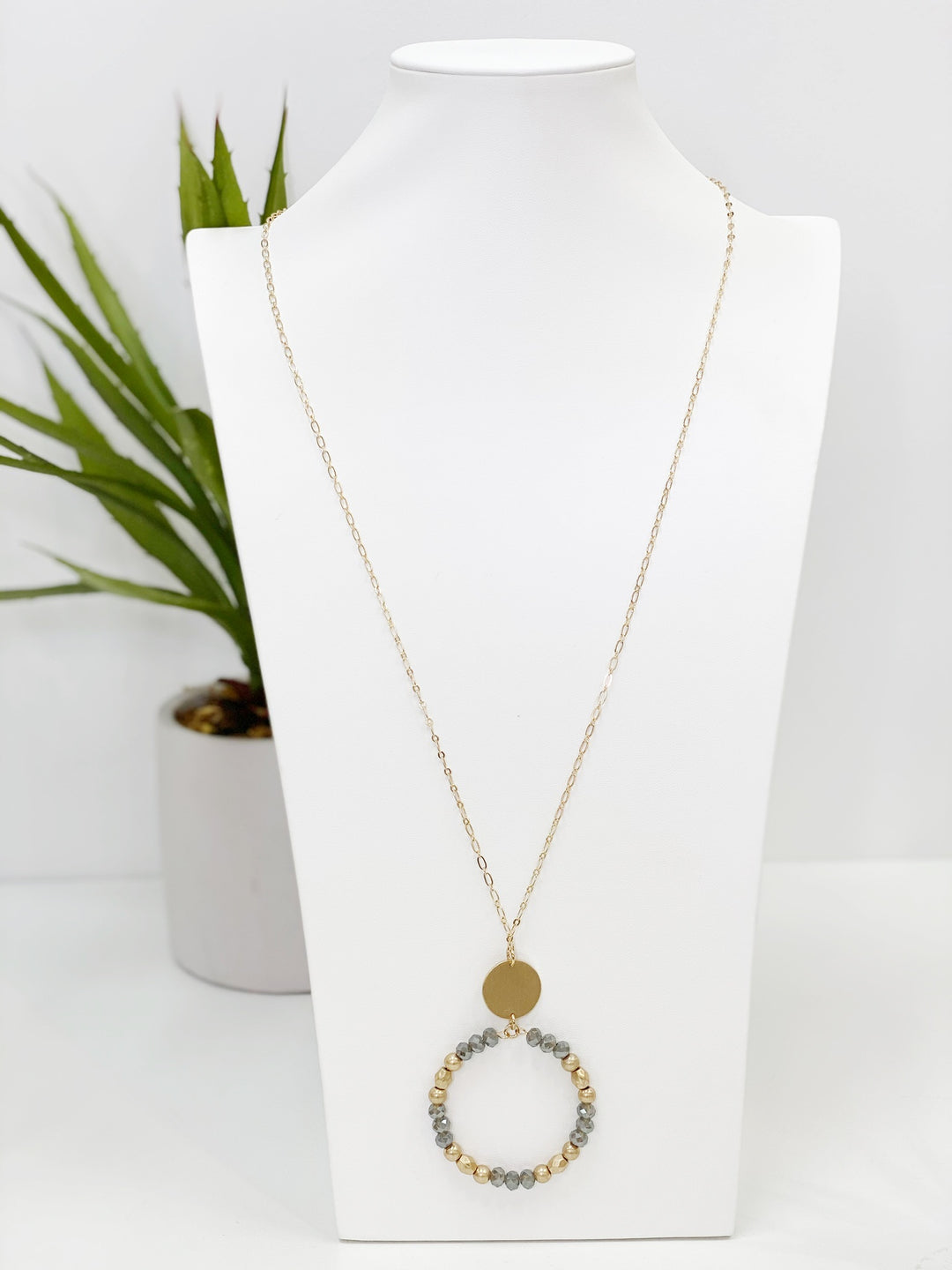 Bead Circle Necklace