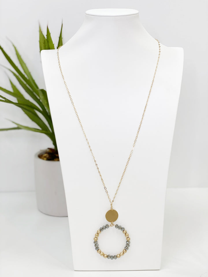 Bead Circle Necklace